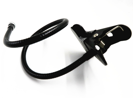 Flexible Removable Stainless Steel Gooseneck Mic Clamp For Led