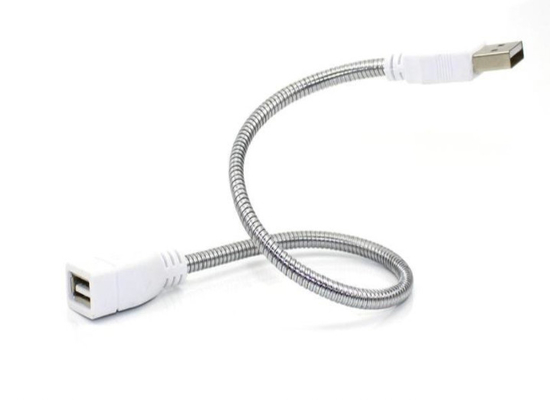 PVC TPE USB Light Gooseneck 5A Stainless Steel Flex Pipe