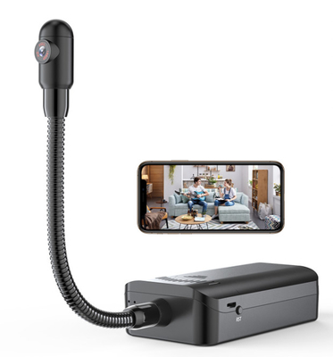 Snake Camera Gooseneck Tube Mini WiFi Remote Webcam Flexible Holder Home Surveillance