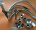 Galvanized Metal Gooseneck Tube Clamp Flexible Webcam Stand Customized